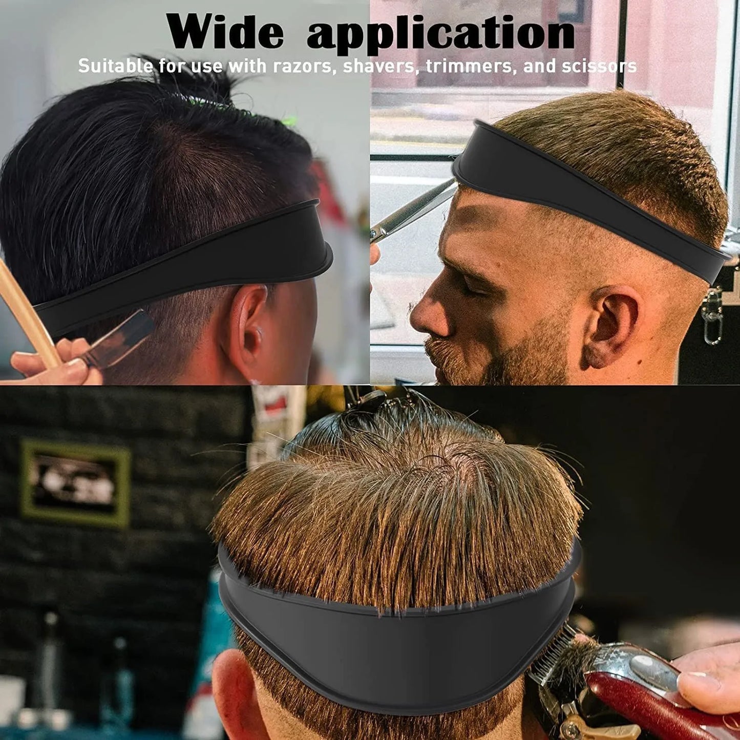 "قص شعرك ماشي يقصّك – شريط السيليكون السحري للتصفيف المنزلي ✨✂️"