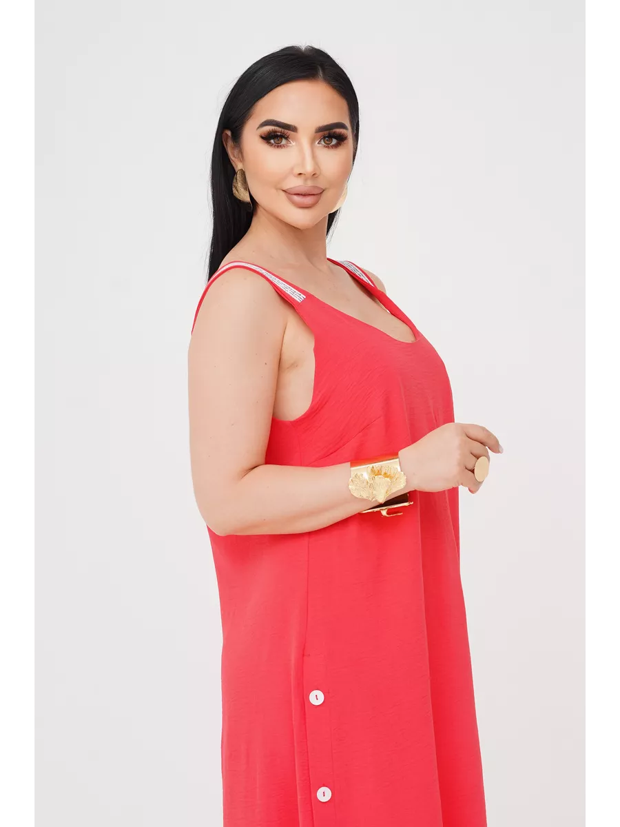 فستان "نسيم الصيف" المنسدل بالأزرار الجانبية والظهر الماسي البراق ✨👗