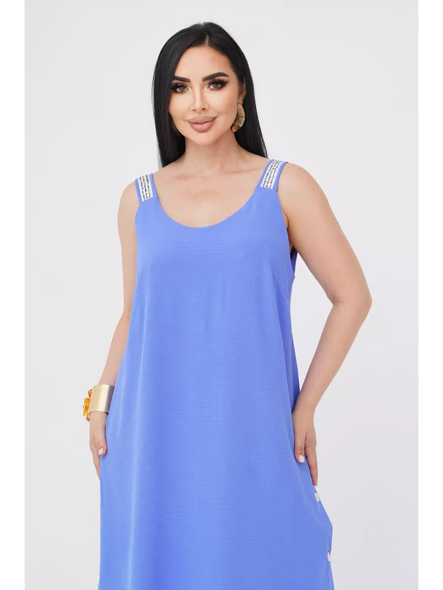 فستان "نسيم الصيف" المنسدل بالأزرار الجانبية والظهر الماسي البراق ✨👗