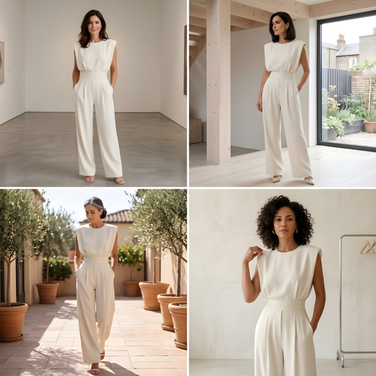 طقم الجوهرة الصيفي - الأناقة والانسيابية الكاملة ✨👗