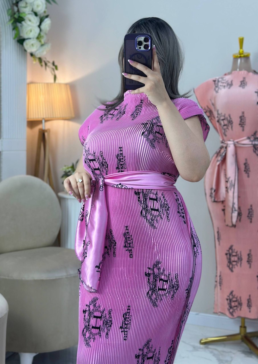 فستان الأناقة الملكية – ساتان أرماني 👗✨
