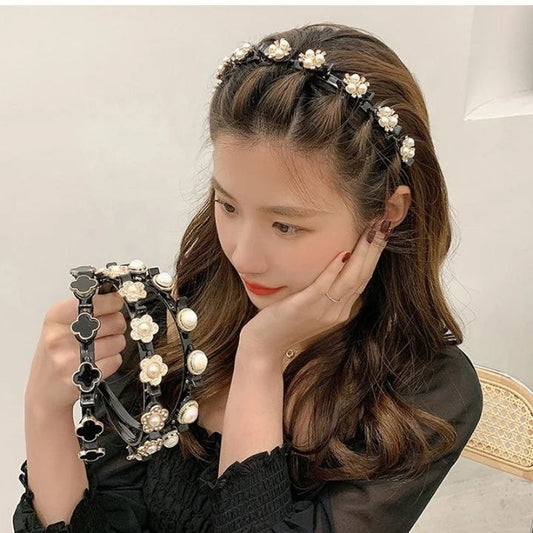 أناقة الأميرات… طوق شعر يبدّل اللوك كامل